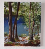 Au bord de l'eau - Paysages