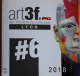 Salon ART3F à LYON 2018 - Coin Com (presse, catalogue...)